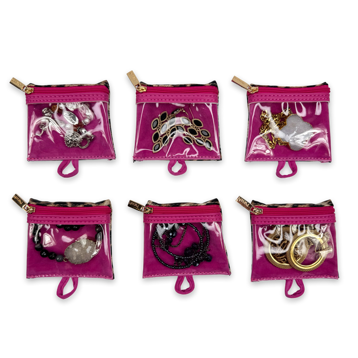PurseN: Getaway Jewelry Case in Fierce Leopard (H2099FL) - The Vogue Boutique