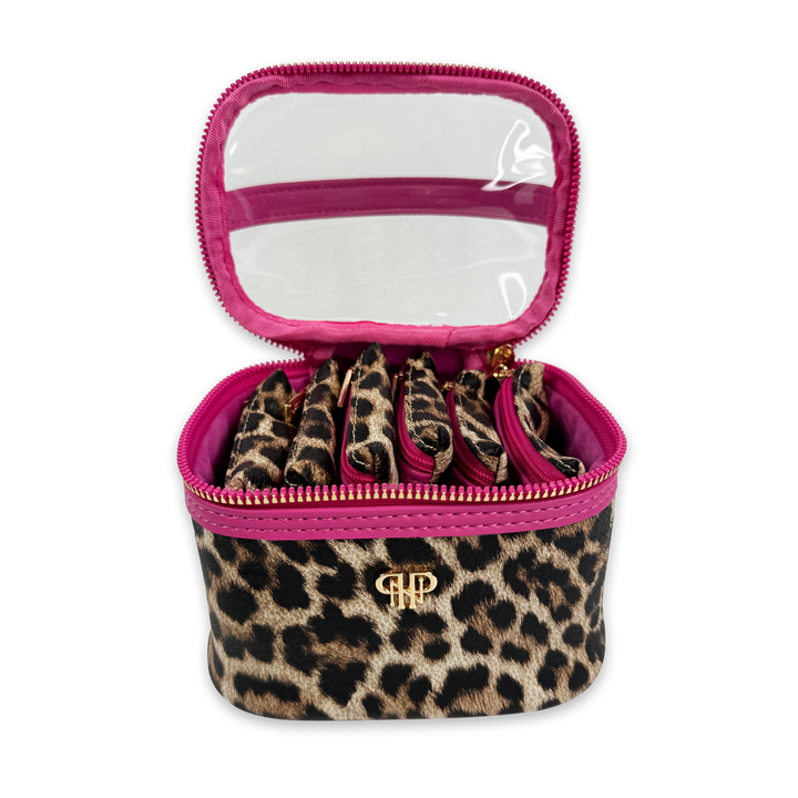 PurseN: Getaway Jewelry Case in Fierce Leopard (H2099FL) - The Vogue Boutique