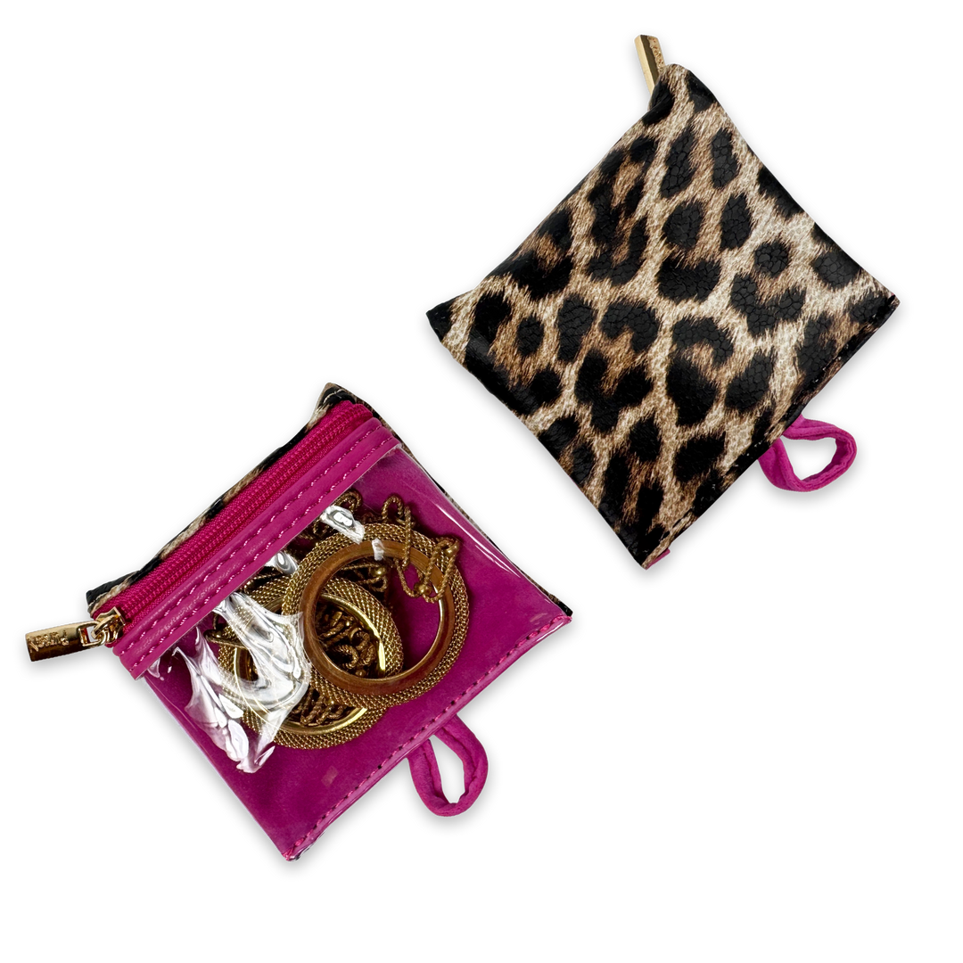 PurseN: Getaway Jewelry Case in Fierce Leopard (H2099FL) - The Vogue Boutique