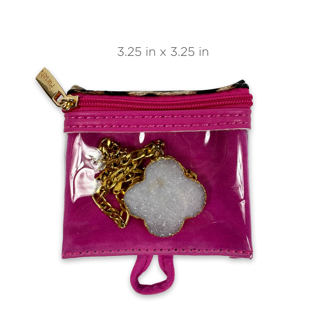 PurseN: Getaway Jewelry Case in Fierce Leopard (H2099FL) - The Vogue Boutique