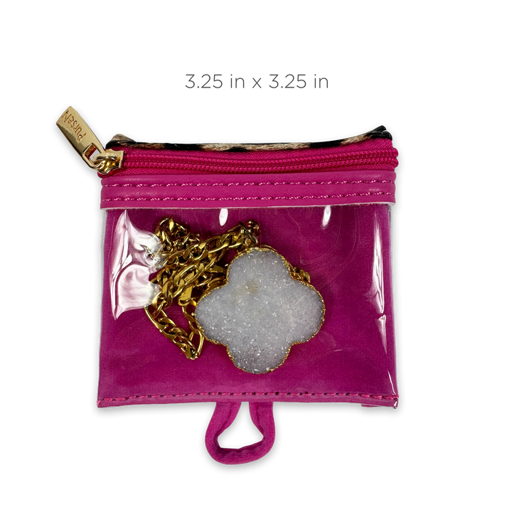 PurseN: Getaway Jewelry Case in Fierce Leopard (H2099FL) - The Vogue Boutique