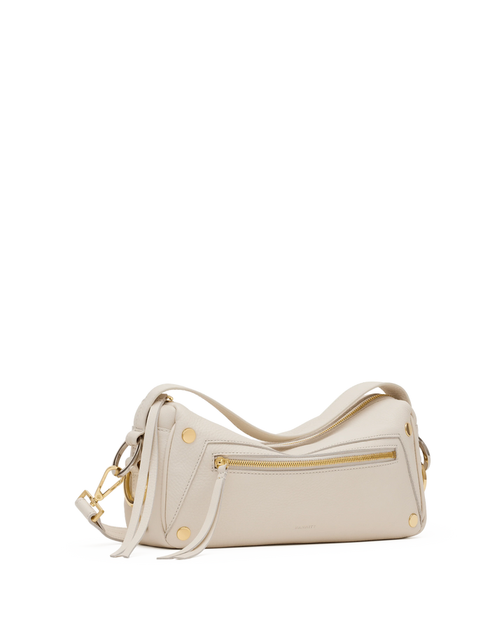 Hammitt: Doxie Med in Calla Lily White/Gold Silver (19275)