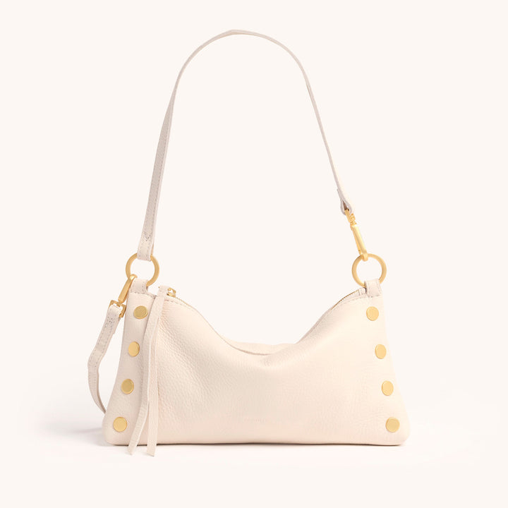 Hammitt: Kyle Handbag in Calla Lily White/Brushed Gold