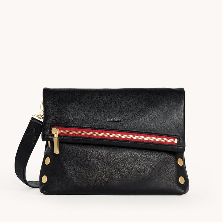 Hammitt: Vip Med in Black/Brushed Gold