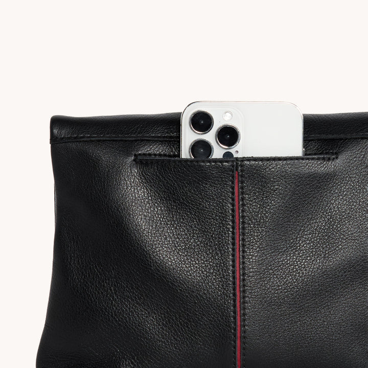Hammitt: Vip Med in Black/Brushed Gold