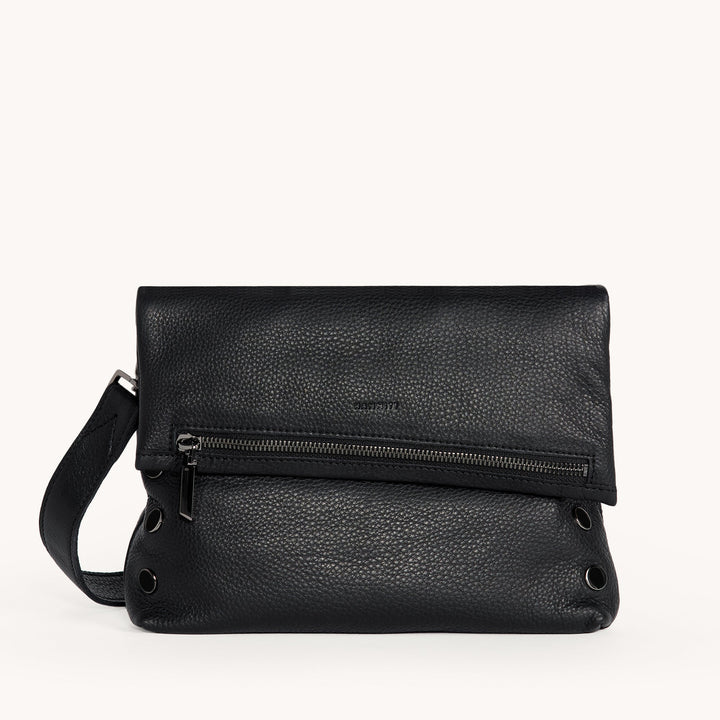 Hammitt: Vip Med in Black/Gunmetal