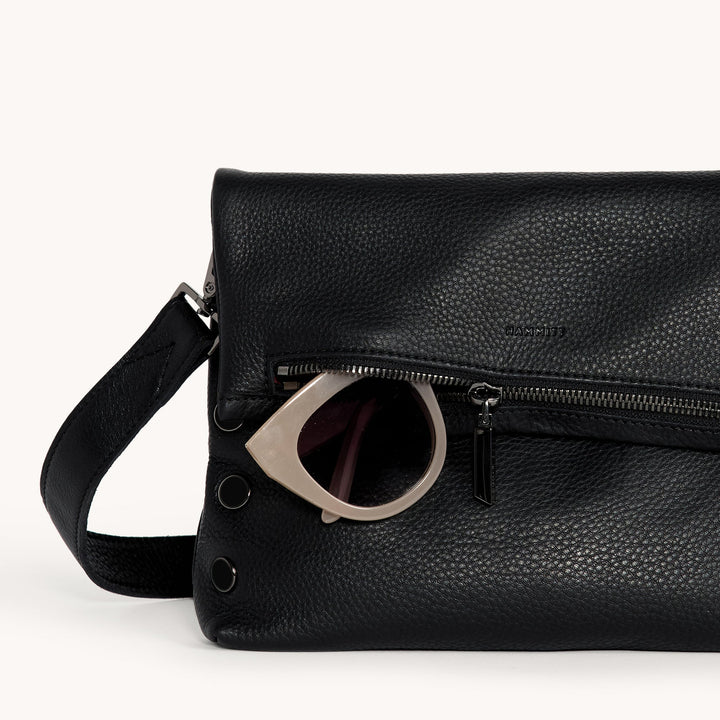 Hammitt: Vip Med in Black/Gunmetal