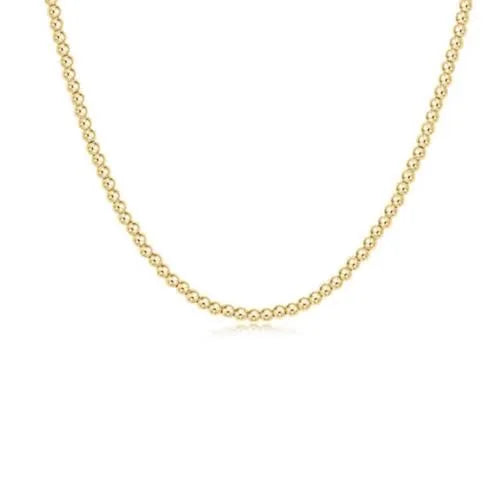 Enewton: 15” Choker Classic Gold Bead Choker - The Vogue Boutique