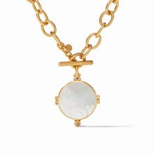 Load image into Gallery viewer, Julie Vos: Meridian Statement Necklace in Mother of Pearl
