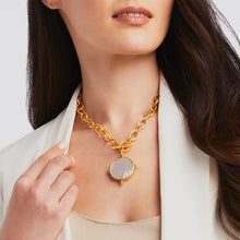 Load image into Gallery viewer, Julie Vos: Meridian Statement Necklace in Mother of Pearl
