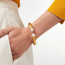 Load image into Gallery viewer, Julie Vos: Flora Demi Cuff in Pearl
