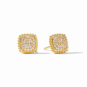 Julie Vos: Noel Pave Stud Earrings