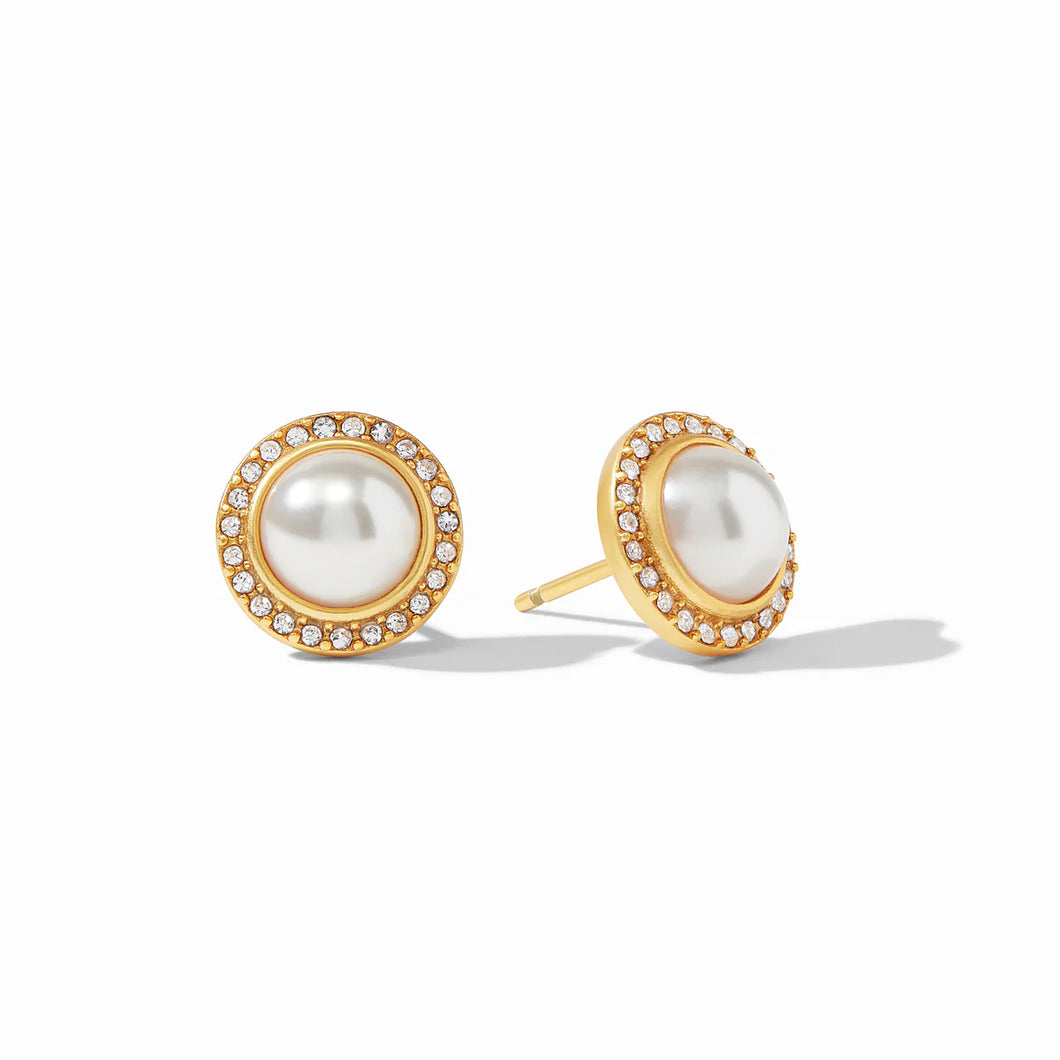 Julie Vos: Odette Pearl Stud Earrings