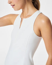 Load image into Gallery viewer, Spanx: Zip Front Racerback Dress Vivid White
