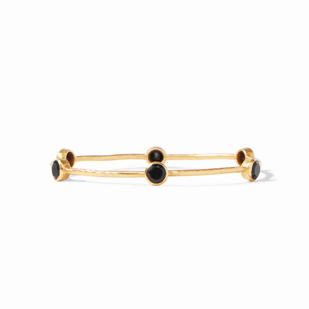 Julie Vos: Milano Bangle Obsidian Black C