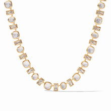 Load image into Gallery viewer, Julie Vos: Antonia Tennis Necklace Iridescent Clear Crystal C
