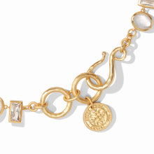 Load image into Gallery viewer, Julie Vos: Antonia Tennis Necklace Iridescent Clear Crystal C

