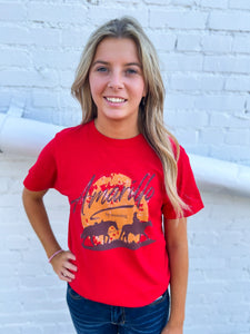 Bohemian Cowgirl: Amarillo By Morning T-Shirt