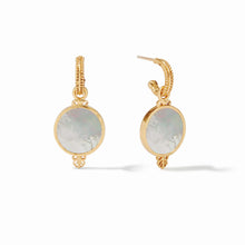 Load image into Gallery viewer, Julie Vos: Meridian Hoop &amp; Charm Earring C
