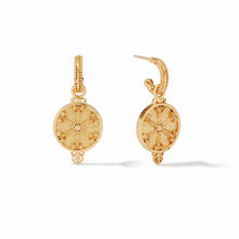 Load image into Gallery viewer, Julie Vos: Meridian Hoop &amp; Charm Earring C
