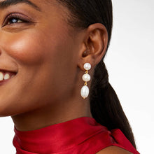 Load image into Gallery viewer, Julie Vos: Astor Pearl Tier Earring C

