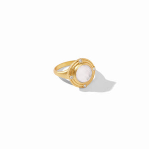 Julie Vos: Astor Ring in Clear Crystal C