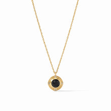 Load image into Gallery viewer, Julie Vos: Astor Solitaire Necklace in Black Obsidian C
