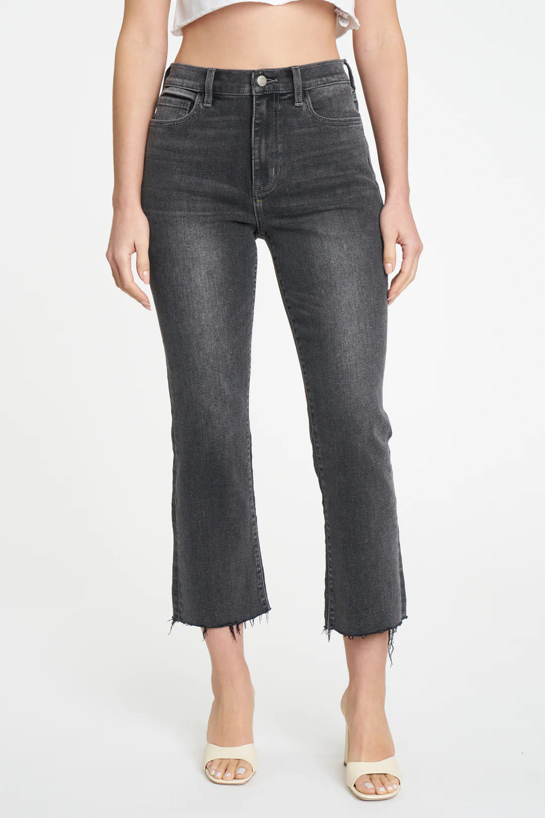 Daze: Shy Girl Straight Leg Jeans in Haunted