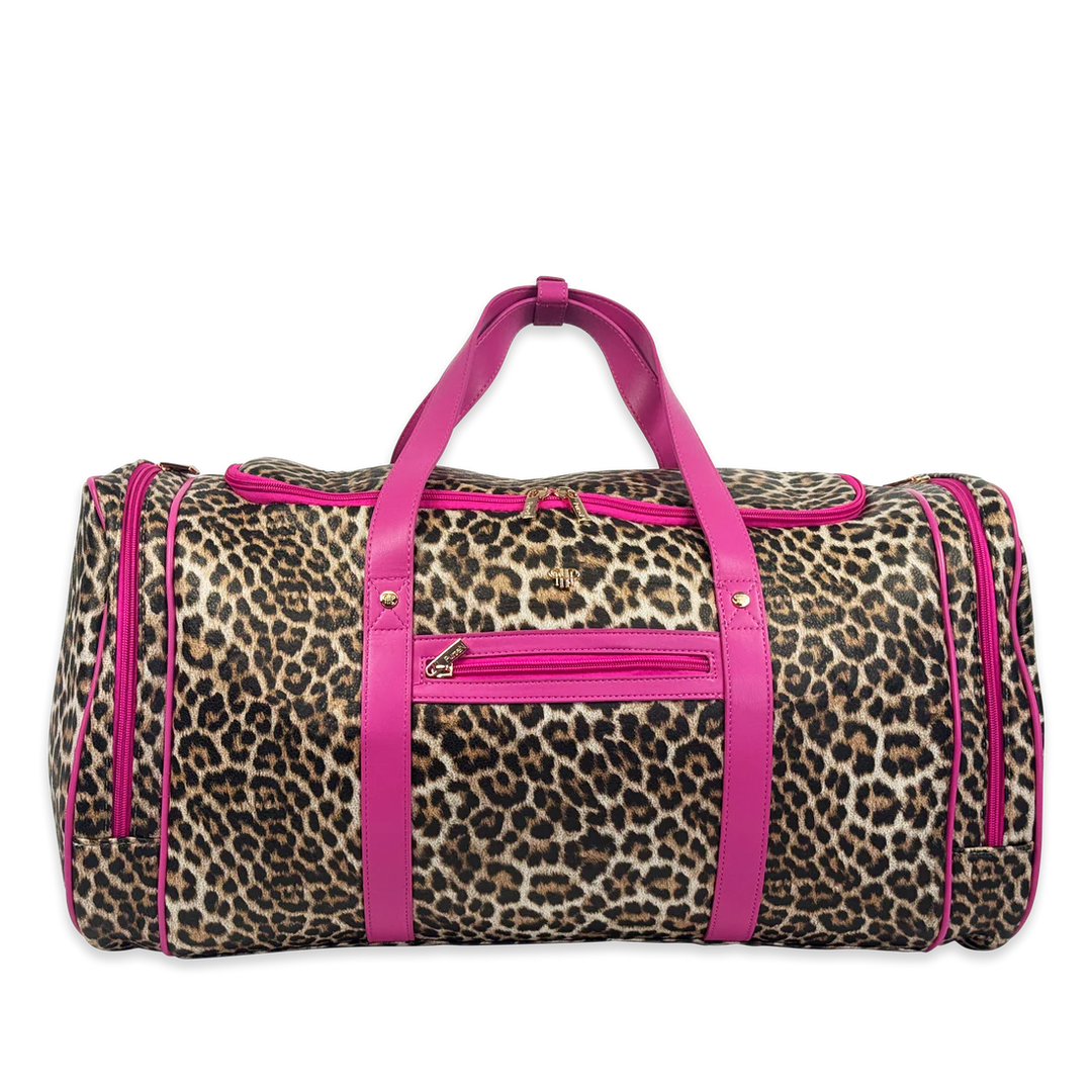 PurseN: Signature VIP Duffle Bag in Fierce Leopard (VIPDBFL) - The Vogue Boutique
