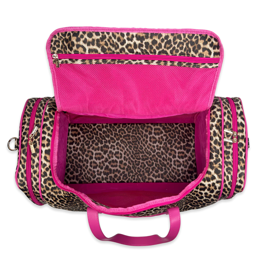 PurseN: Signature VIP Duffle Bag in Fierce Leopard (VIPDBFL) - The Vogue Boutique