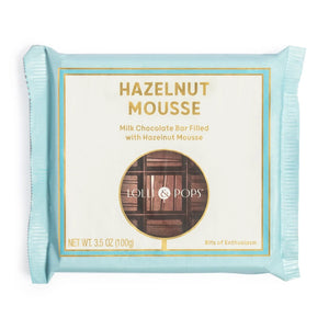 Lolli & Pops: Hazelnut Mousse Chocolate Bar