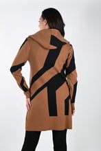 Load image into Gallery viewer, Frank Lyman: Brown/Black Knit Cardigan
