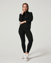 Load image into Gallery viewer, Spanx: Airessentials Half Zip in Very Black

