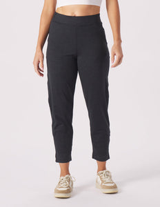Glyder: On The Go Ankle Pant in Black Marble