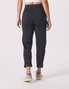 Glyder: On The Go Ankle Pant in Black Marble