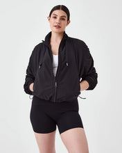 Load image into Gallery viewer, Spanx: Organza Windbreaker in Very Black
