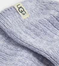 Load image into Gallery viewer, UGG: W Rib Knit Slouchy Crew Sock in Icelandic Blue
