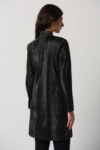 Load image into Gallery viewer, Joseph Ribkoff: Long Coat in Black 234111
