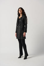 Load image into Gallery viewer, Joseph Ribkoff: Long Coat in Black 234111
