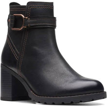 Load image into Gallery viewer, Clarks: Leda Strap in Black Leather
