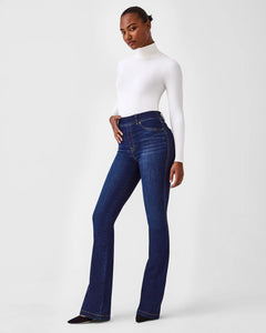 Spanx: Flare Jeans in Midnight Shade