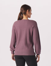 Load image into Gallery viewer, Glyder: Luxury Ribbed Sweater in Berry
