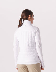Glyder: Pure Puffer Jacket in White