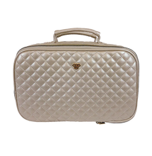 Load image into Gallery viewer, PurseN: Amour Travel Case in Pearl Quilt
