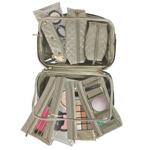 PurseN: Amour Travel Case in Pearl Quilted