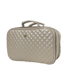 Load image into Gallery viewer, PurseN: Amour Travel Case in Pearl Quilted
