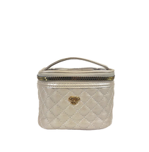 Load image into Gallery viewer, PurseN: Getaway Jewelry Case in Pearl Quilted
