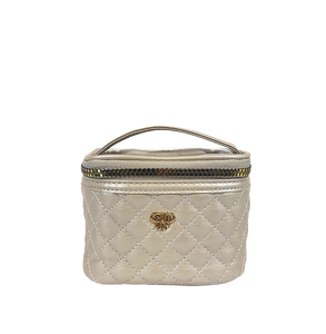 PurseN: Getaway Jewelry Case in Pearl Quilted