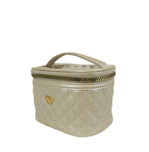 PurseN: Getaway Jewelry Case in Pearl Quilted