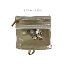Load image into Gallery viewer, PurseN: Getaway Jewelry Case in Pearl Quilted
